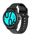 24mm Universal Small Waist Silicone Watch Band(Black)