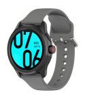 24mm Universal Small Waist Silicone Watch Band(Dark Grey)