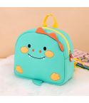 Children Cute Cartoon Anti-Lost Kindergarten School Bag(Green Dinosaur Large)