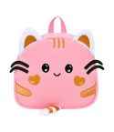 Children Cute Cartoon Anti-Lost Kindergarten School Bag(Pink Cat Medium)