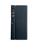 For Honor V Purse Morandi Solid Color Leather Texture Phone Case(Black)