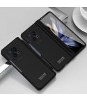 For vivo X Fold2 Extraordinary Series Hinged Folding Full Coverage Phone Case with Pen Slot & Stylus(Black)