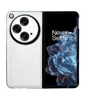 For OPPO Find N3 / OnePlus Open Litchi Texture PU + PC Shockproof Phone Case(White)