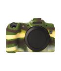 For Canon EOS R8 Soft Silicone Protective Case(Camouflage)