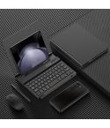 GKK Metal Folding Holder + Bluetooth Keyboard + Pen + Pen Slots + Mouse Set(Black)
