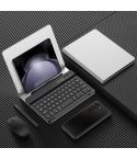 GKK Metal Folding Holder + Bluetooth Keyboard + Pen + Pen Slots + Mouse Set(Silver)