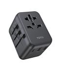 TOTU 635DQ PD 20W Universal Travel Fast Charger Power Adapter(Black)