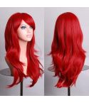 Anime Cos Role Playing Wig Cosplay Color Stage Headgear(Red)