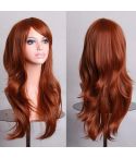 Anime Cos Role Playing Wig Cosplay Color Stage Headgear(Brown)