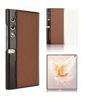 For Honor V Purse PU Leather PC Phone Case(Brown)