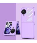 For OPPO Find N3 Flip GKK Integrated Ultra-thin Full Coverage Protective Phone Case(Purple)