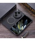 For OnePlus Open PU MagSafe Magnetic Phone Case(Black)