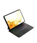 For Samsung Galaxy Tab S9 FE/S9/S8 M11P-B-S9 Magnetic Bluetooth Keyboard Leather Tablet Case(Black)