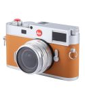 For Leica M11 Non-Working Fake Dummy Camera Model Photo Studio Props(Silver Brown)