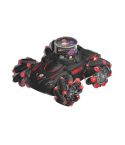 Q169 2.4G Magic Color Projection Stunt Remote Control Car(Black Red)