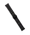 22mm Stainless Steel Watch Band(Black)