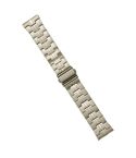 22mm Stainless Steel Watch Band(Titanium)