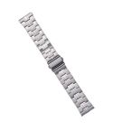22mm Stainless Steel Watch Band(Silver)