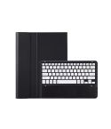 For Huawei MatePad Pro 13.2 inch 2025 AH18 Detachable Bluetooth Keyboard Leather Tablet Case(Black+White)