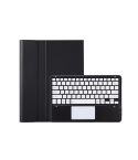 For Huawei MatePad Pro 13.2 inch AH18-A Detachable Bluetooth Keyboard Leather Tablet Case with Touch(Black+White)