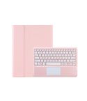 For Huawei MatePad Pro 13.2 inch AH18-A Detachable Bluetooth Keyboard Leather Tablet Case with Touch(Pink)