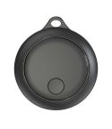 Global Positioning Pet Key Circular Anti-Lost Device Locator(Black)