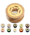 AS303 European Style Fire Paint Seal Stamp Furnace DIY Handbook Sealing Tool(Random Color)