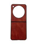 For ZTE nubia Flip Crazy Horse Texture Shockproof Protective Phone Case(Red)