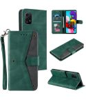 For Honor 200 Lite Global Nail Skin Feel Stitching Calf Texture Leather Phone Case(Green)