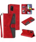 For Honor 200 Lite Global Nail Skin Feel Stitching Calf Texture Leather Phone Case(Red)