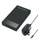 HDD 2.5 / 3.5 inch USB3.0 External Hard Drive Enclosure Case for Laptop Computer(UK Plug)