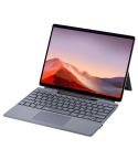 For Microsoft Surface Pro 10 / Pro 9 2089D Backlight Wireless Bluetooth Keyboard Leather Case with Touchpad(Grey)