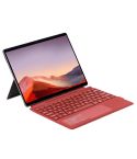 For Microsoft Surface Pro 10 / Pro 9 2089D Backlight Wireless Bluetooth Keyboard Leather Case with Touchpad(Wine Red)