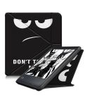 For Kobo Libra Colour 2024 Solid Color Deformation TPU Leather Smart Tablet Case(Big Eyes)