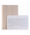 For Huawei MatePad T8 Ultra-thin Detachable Bluetooth Keyboard Leather Tablet Case with Stand & Sleep Function & Backlight(Gold)