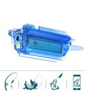 Lure 1080P Wireless Underwater Fishing Video Camera with Loop Recording / APP Remote Control(Blue)