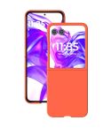 For Motorola Razr 50 Ultra Skin Feel Full Coverage Phone Case(Orange)