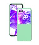 For Motorola Razr 50 Ultra Skin Feel Full Coverage Phone Case(Light Green)