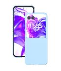 For Motorola Razr 50 Ultra Skin Feel Full Coverage Phone Case(Light Blue)