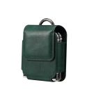 Folding Screen Mobile Phone Waist Hanging Universal Clutch Bag(Green)