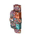 For IQOS ILUMA i ONE Electronic Cigarette Cashew Flower Portable PU Storage Bag(Red)
