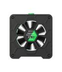 Mijing FS-11 Cooling + UV Curing + Smoke Extraction Honeycomb Radiating Fan(Black)