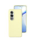 For OnePlus Ace 3V All-inclusive Liquid Silicone Phone Case(Creamy Yellow)
