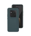 For Honor Magic6 Ultimate All-inclusive Liquid Silicone Phone Case(Dark Green)