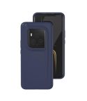 For Honor Magic6 Ultimate All-inclusive Liquid Silicone Phone Case(Midnight Blue)