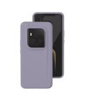For Honor Magic6 Ultimate All-inclusive Liquid Silicone Phone Case(Lavender Gray)