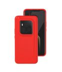 For Honor Magic6 Ultimate All-inclusive Liquid Silicone Phone Case(Red)