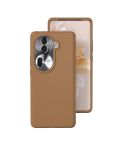 For OPPO Reno11 / Reno11 Pro Global All-inclusive Liquid Silicone Phone Case(Khaki)