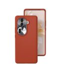 For OPPO Reno11 / Reno11 Pro Global All-inclusive Liquid Silicone Phone Case(Caramel Brown)