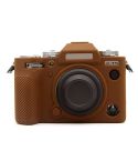 For FUJIFILM X-T5 Soft Silicone Protective Case(Coffee)